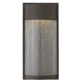 Hinkley Shelter 1 - Bulb Integrated LED Outdoor Flush Mount Metal in Brown | 18 H x 8.5 W x 4 D in | Wayfair 1344KZ