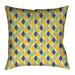 Latitude Run® Avicia Throw Pillow Polyester/Polyfill blend in Blue/Yellow | 14 H x 14 W x 3 D in | Wayfair 62C0F42BF4B94DB0B0506ADA9AD889BF