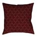 Latitude Run® Avicia Throw Pillow Polyester in Red | 14 H x 14 W x 3 D in | Wayfair 5EE1EDC3E96143098B2D9E8C6BC61056