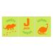 Zoomie Kids Abequa 3-Piece Paper Print Set Paper in Green/Orange | 7 H x 5 W x 0.1 D in | Wayfair 7CF4CAFAB20C4B03B7D690BBB9D9A71F