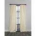 Latitude Run® Belch Ripple Solid Blackout Thermal Rod Pocket Single Curtain Panel Polyester in White/Brown | 108 H in | Wayfair