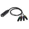 Stairville RJ45 DMX Shuttle Snake FX4