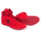 Gorilla Wear High Tops Red rot - schwarzes Logo - Bodybuilding und Fitness Schuhe für Damen und Herren, EU 44