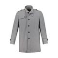 JP 1880 Menswear Big & Tall Plus Size L-8XL Wool Coat Light Grey Melange XXXXXXX-Large 748585 13-7XL