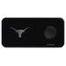 Black Texas Longhorns 3-in-1 Glass Wireless Charge Pad