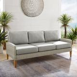 Capella Outdoor Wicker Sofa Gray/Acorn - Crosley KO70194GY-AC