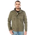 Schott NYC Men's Nielsen Jacket, Green (Khaki Khaki), Medium