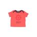 Baby Gap Short Sleeve T-Shirt: Red Tops - Size 0-3 Month