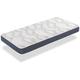 Dormalit - Matelas bebe milu bleu 67x137 Epaisseur 14 cm - Noyau mousse perfore et Anti Bacterien