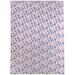 KAVKA DESIGNS Wild Low Pile Carpet Straight Rectangular Chair Mat in Pink/Gray/White | 84 W x 144 D in | Wayfair MWOMT-17302-5X7-TEL10617