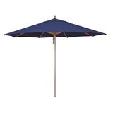 Birch Lane™ Darlington 11' Market Umbrella Metal in Blue/Navy | 107.83 H in | Wayfair 72E248F845744E75918F5DA17D520219