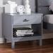 Latitude Run® 1 - Drawer Nightstand Wood in Gray | 20.47 H x 20.87 W x 15.75 D in | Wayfair 5CEF7510973C4DC0AEF364540E6ADAEC