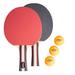 STIGA Performance Table Tennis 2 Player Set Wood in Brown | 0.9 H x 6 W in | Wayfair T1363-1