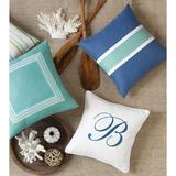 Eastern Accents Azul by Barclay Butera Square Linen Pillow Cover & Insert Polyester/Polyfill/Linen | 22 H x 22 W x 6 D in | Wayfair 7BT-BB-DEC-180