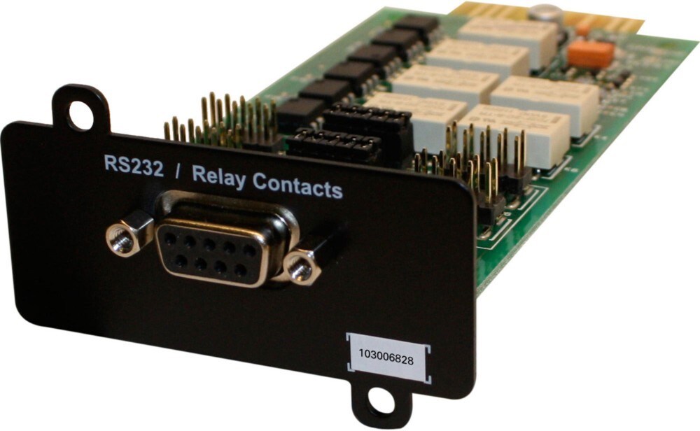 Eaton Management Card Contacts u Relay-MS Card Image