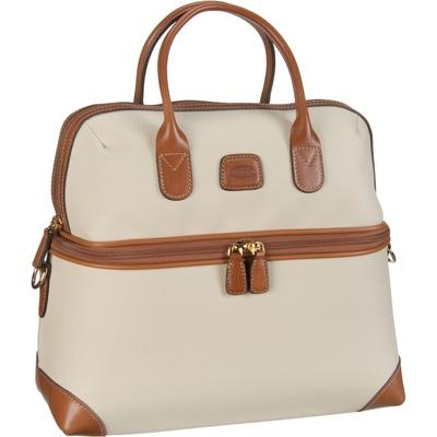 Bric's Kosmetiktasche Firenze Kosmetikkoffer 35 Creme Weiss Damen