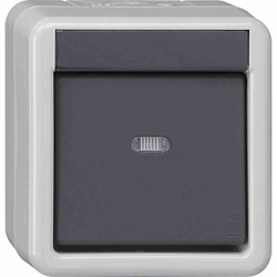 Gira WG AP Busankoppler, KNX, Aufputz, 1p, Befestigung mit Schraube, 515130 Image