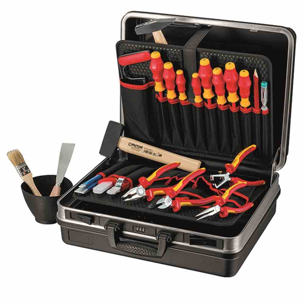 KNIPEX Werkzeugkoffer aus stabilem ABS mit guter Ausstattung (siehe 00 21 05 LE), Image