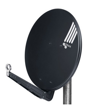 Triax 350382 Satellitenantenne Grau Image