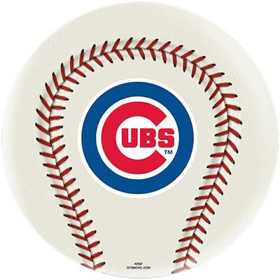 "Chicago Cubs Undrilled Bowling Ball"