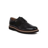 Wide Width Men's Deer Stags® Walkmaster Wingtip Oxford Shoes with S.U.P.R.O 2.0 Memory Foam by Deer Stags in Black (Size 11 1/2 W)