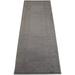 Gray 26 x 0.4 in Area Rug - Purhome Machine Washable Runenr Rug Solid Color Trellis Border Slip Resistant Runner Rugs Polypropylene | Wayfair