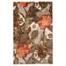 Gray 108 x 0.67 in Area Rug - Red Barrel Studio® Voshell Floral Handmade Tufted Light Area Rug | 108 W x 0.67 D in | Wayfair DBYH3289 34735373