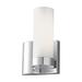 Ivy Bronx Varennes 1 - Light Dimmable Flush Mount Glass/Metal in Gray | 9.375 H x 6 W x 4 D in | Wayfair DA6FB3F40CAB4D10AF50C0E533C52EE4