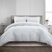 Puredown 600 Fill Power All Season Down & Feather Blend Comforter Goose Down, Cotton in White | 90 H x 90 W x 1 D in | Wayfair ZPD-DC15004-F