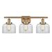 Innovations Lighting Bruno Marashlian Large Bell 26 Inch 3 Light Bath Vanity Light - 916-3W-BB-G72