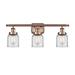 Innovations Lighting Bruno Marashlian Small Bell 26 Inch 3 Light LED Bath Vanity Light - 916-3W-AC-G52