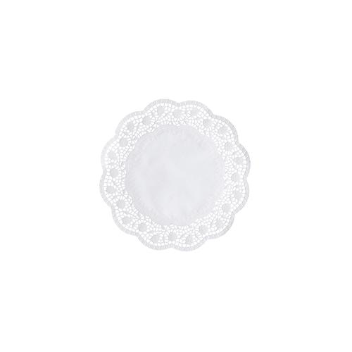 Papstar 8 Tortenspitzen rund Ø 33 cm weiss