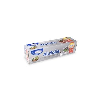 VEPATIM Alufolie in praktischer Spenderbox mit Abreiss-Schiene 29 cm x 300 m 10,5 my Image