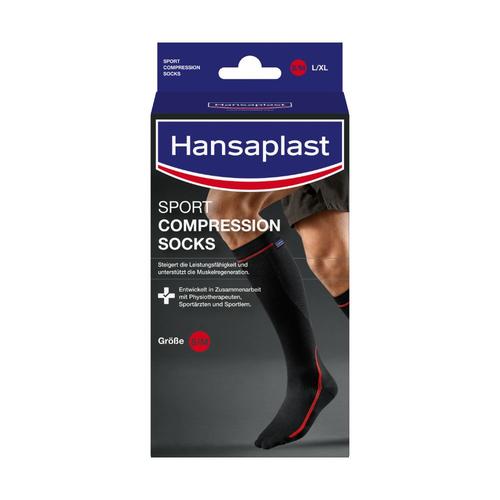 Hansaplast Sport Compression Socks Gr.M 2 St Bandage(s)