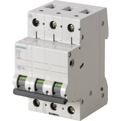 Siemens 5SL63136 Leitungsschutzschalter 3polig 13 A 400 V Image