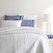 Pine Cone Hill Atlantic Striped 100% Cotton Quilt in White | Full/Queen Quilt | Wayfair PC2755-FQ