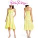 Lilly Pulitzer Dresses | 6 Lilly Pulitzer Eloisa High/Low Midi Sundress | Color: White/Yellow | Size: 6