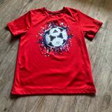 Adidas Shirts & Tops | Adidas Soccer Ball Dri-Fit | Color: Red | Size: 6b