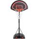 Yaheetech Portable Basketball Hoop, Height Adjustable Basketball Stand, Freestanding Basketball Net, 217-277 cm Black