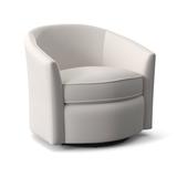 Bernhardt Aventura Swivel Patio Chair w/ Cushions in Gray | 31.5 H x 35 W x 32.5 D in | Wayfair O1745S_6012-000