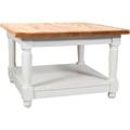 Tavolino salotto legno 70 x 45 x 70 cm Made in Italy Tavolino divano legno di tiglio Tavolino