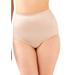 Plus Size Women's Tummy Panel Brief Firm Control 2-Pack DFX710 by Bali in Nude (Size L)