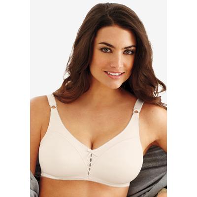 Plus Size Women's Double Support® Wirefree Bra DF3820 by Bali in Cream (Size 38 B)