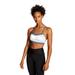 Plus Size Women's The Show-Off Sports Bra by Champion in White Medium Gray (Size M)