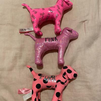 Pink Victoria's Secret Other | 3 Pink Dogs | Color: Pink | Size: Os