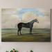 Gracie Oaks 'The Kicker, A Steel Grey' - Painting Print on Canvas in White | 36 H x 24 W x 1 D in | Wayfair 4964B70DDBB24893A6A3CDD5BED0F271