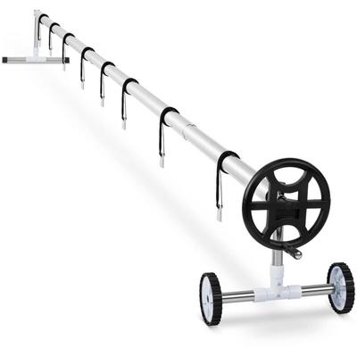Aufrollvorrichtung Pool 4,2-5,2 m Pool Aufroller Poolabdeckung Solarfolie Mobil Image