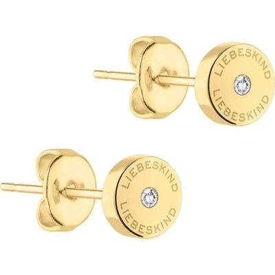 Liebeskind Ohrstecker Edelstahl gold Nude Damen Image