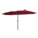 Arlmont & Co. Bascom 14' 7" Market Umbrella Metal in Red | 95 H x 175 W x 106 D in | Wayfair 1CCE3053BE0749B39E65D1A5E09D7915