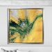 Everly Quinn 'Let Your Light Shine, Matthew 5:16' by Mark Lawrence Painting Print Canvas in Green/Yellow | 39.5 H x 39.5 W x 2 D in | Wayfair